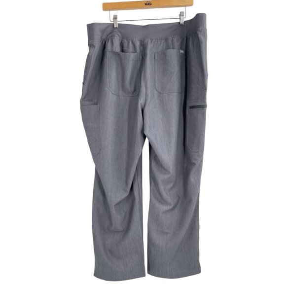 NWT FIGS High Waisted Yola Skinny Scrub Pants Womens Plus Size 4XLP Nurse Doctor - Picture 4 of 9